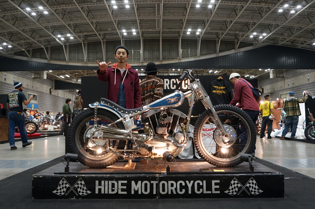 横浜ホットロッドショー2018 yokohamahotrodshow2018 hidemotorcycle ヒデモーターサイクル