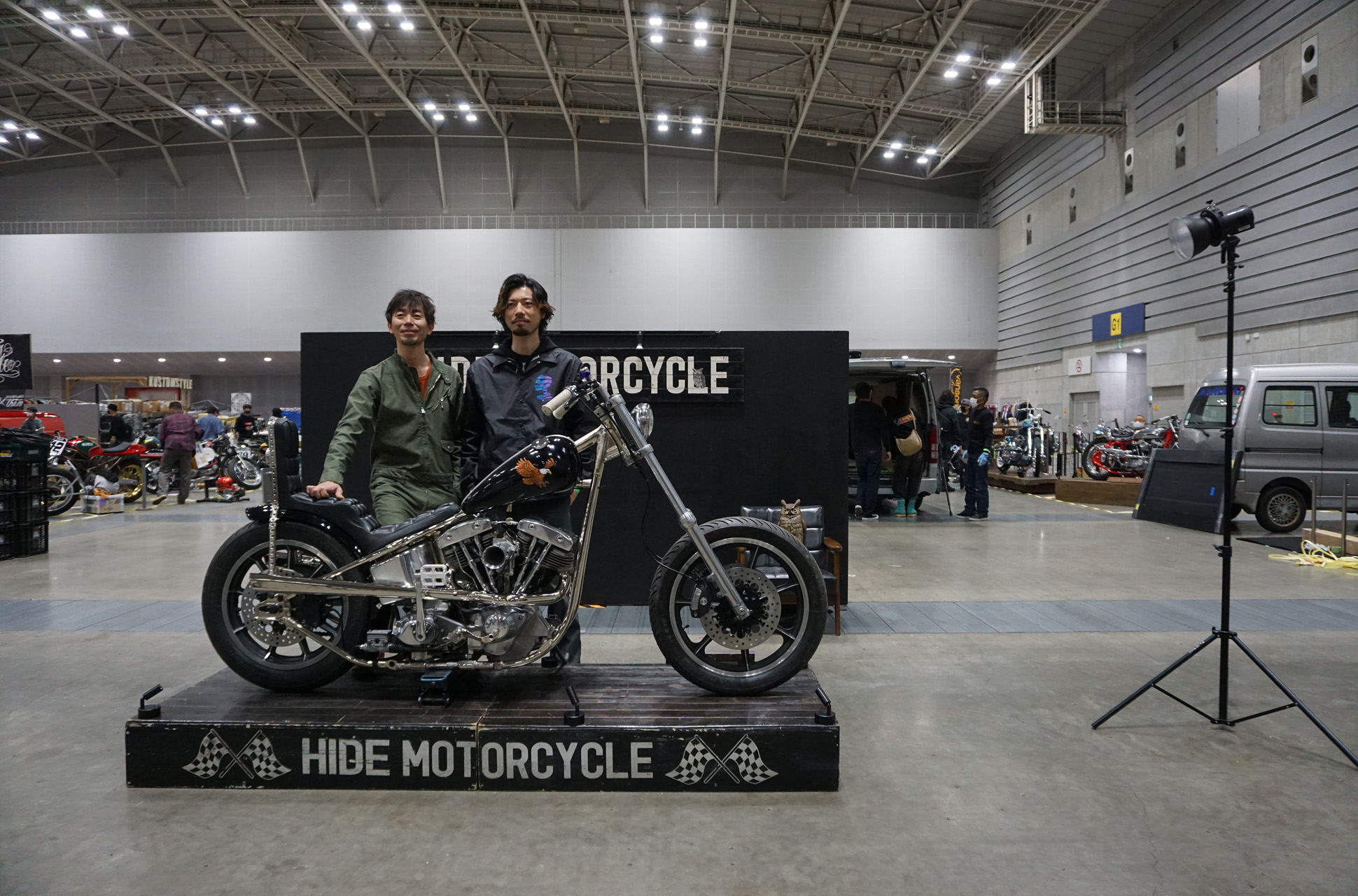 横浜ホットロッドショー2021 yokohamahotrodshow2021 hidemotorcycle ヒデモーターサイクル