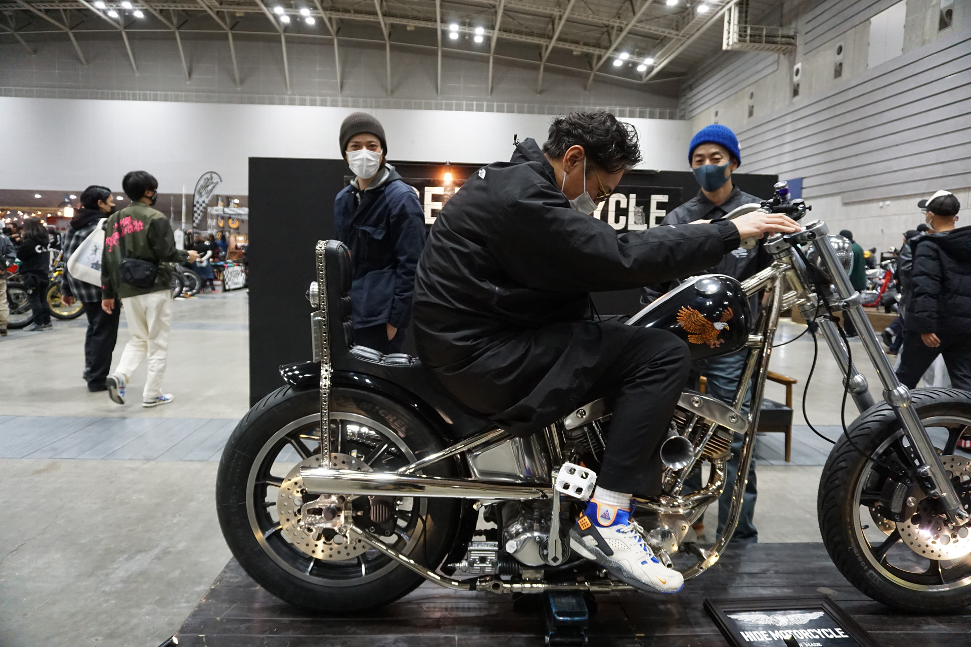 横浜ホットロッドショー2021 yokohamahotrodshow2021 hidemotorcycle ヒデモーターサイクル