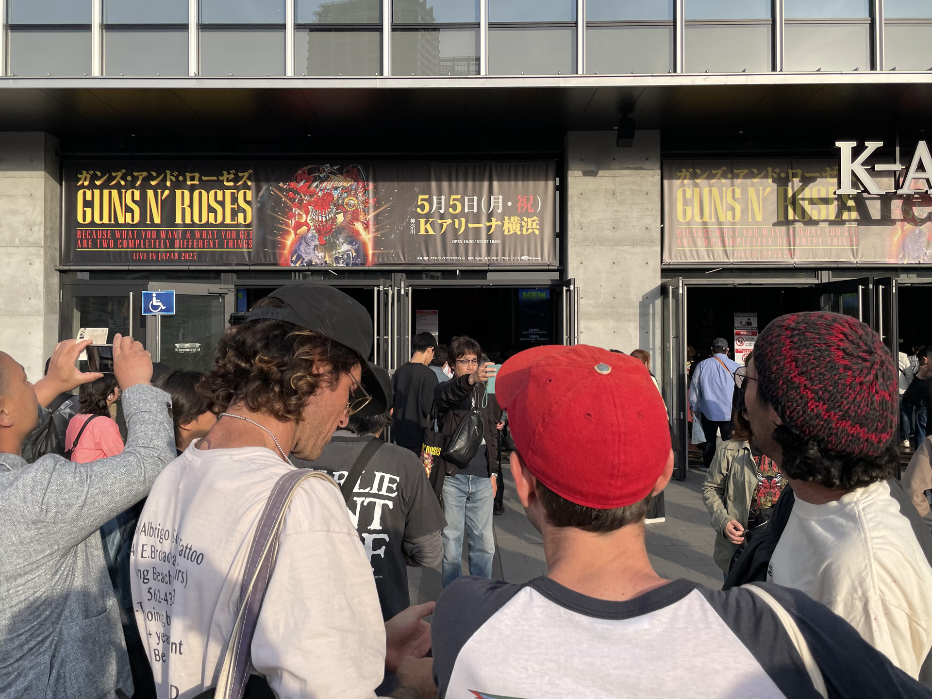 ガンズ&ローゼス 2025ジャパンツアー gunsn'roses 2025japantour