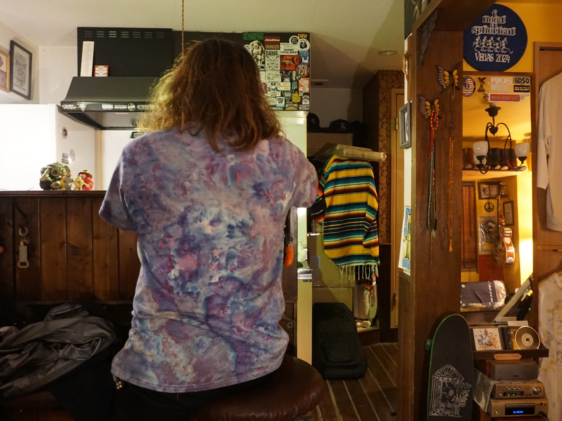 ニュートラル メルト タイダイ neutral melt tiedye