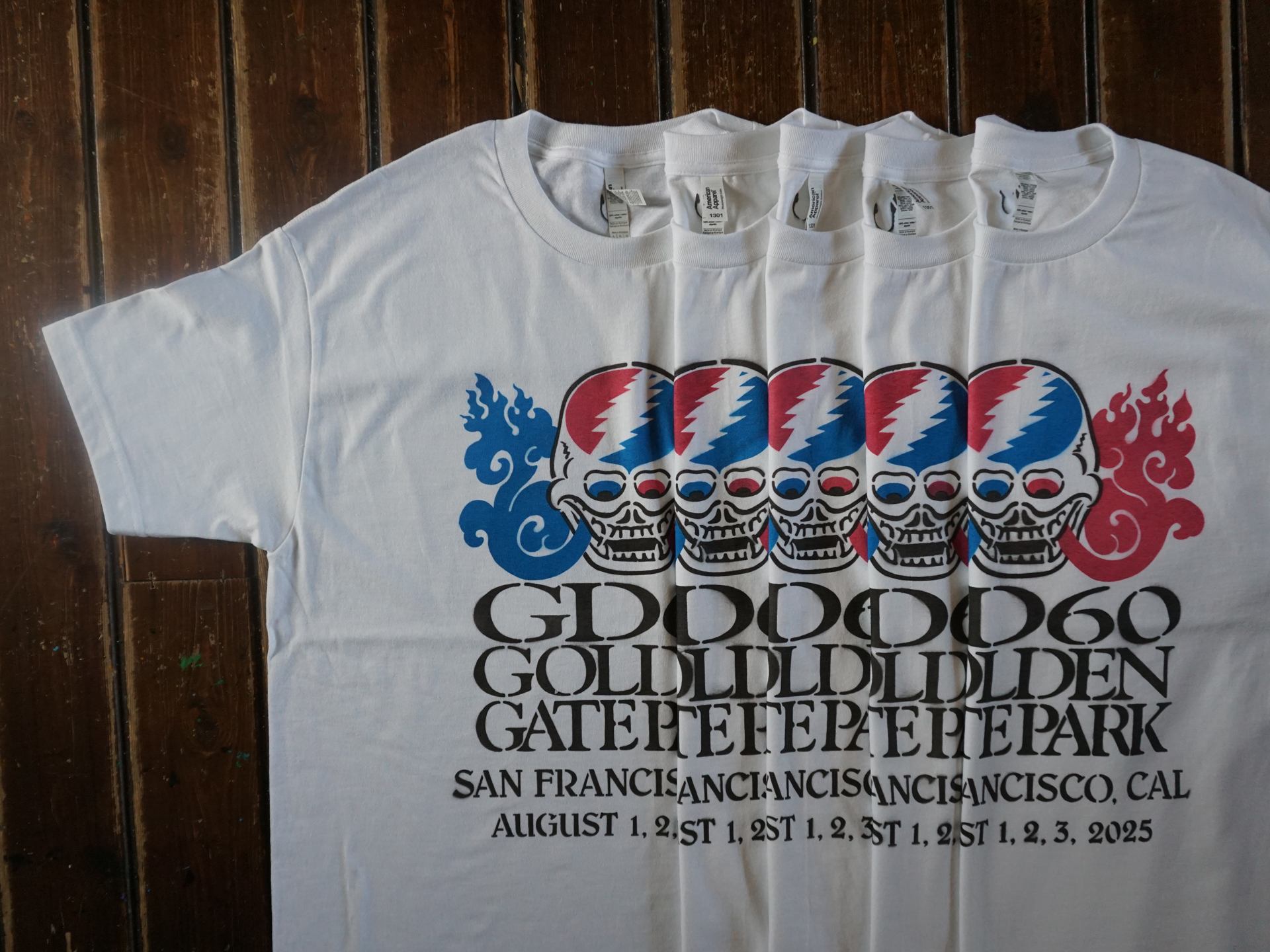 ニュートラル ステンシルTシャツ デッド&カンパニー グレイトフルデッド NEUTRAL STENCIL DEAD&COMPANY GRATEFULDEAD DEAD60 GD60