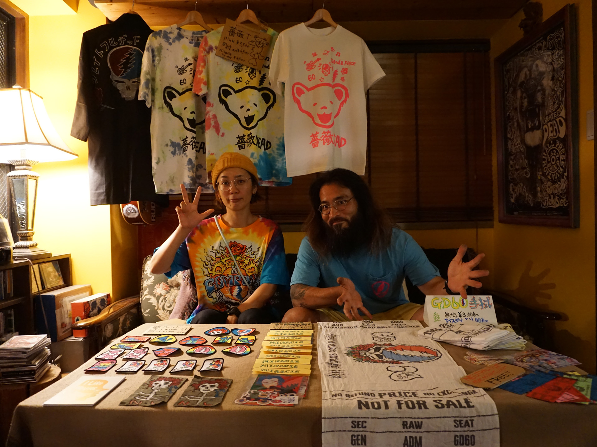 ニュートラルズロット グレイトフルデッド 60周年 デッド＆カンパニー neutral'slot gratefuldead dead&company