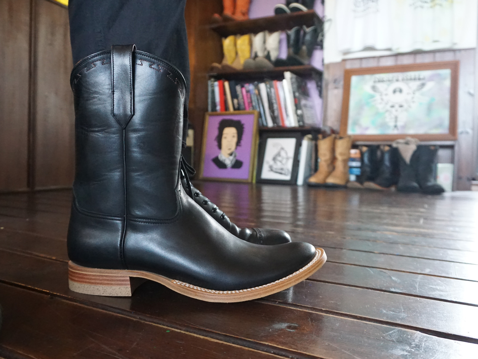 ニュートラル ローパーブーツ neutral roperboots