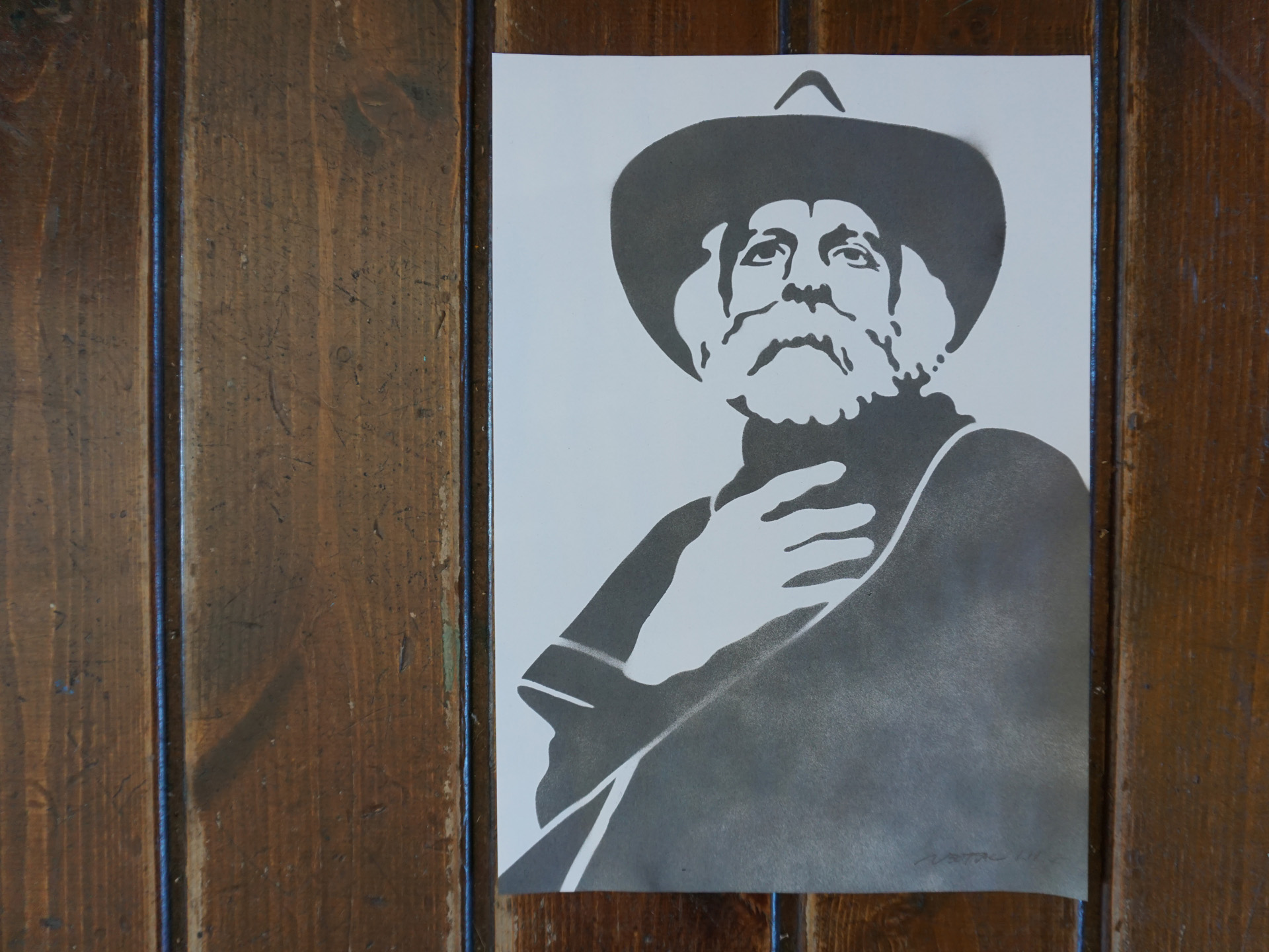 ボブ・ウィアー ニュートラル ステンシル BOBWEIR NEUTRAL STENCIL