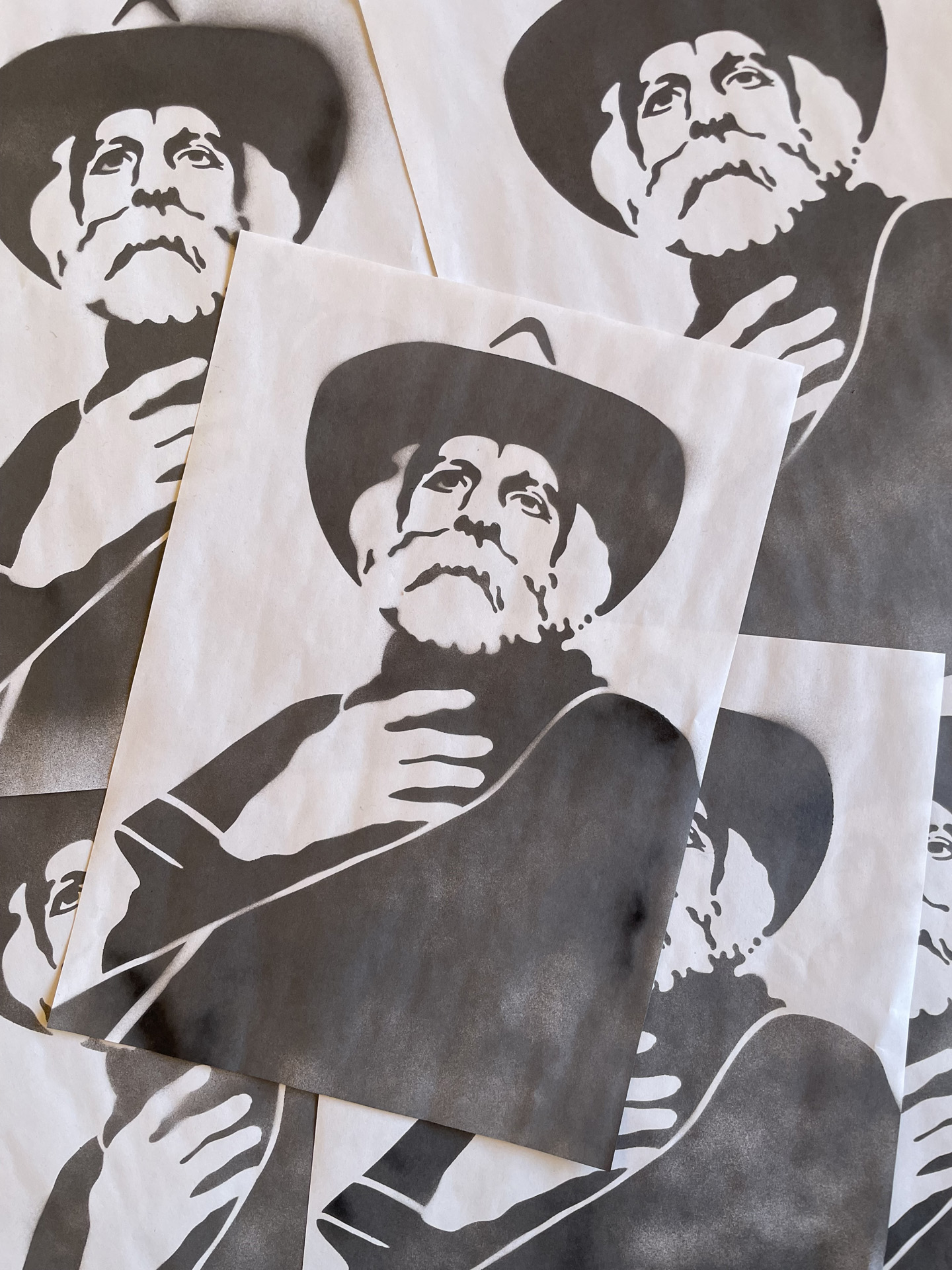 ボブ・ウィアー ニュートラル ステンシル BOBWEIR NEUTRAL STENCIL