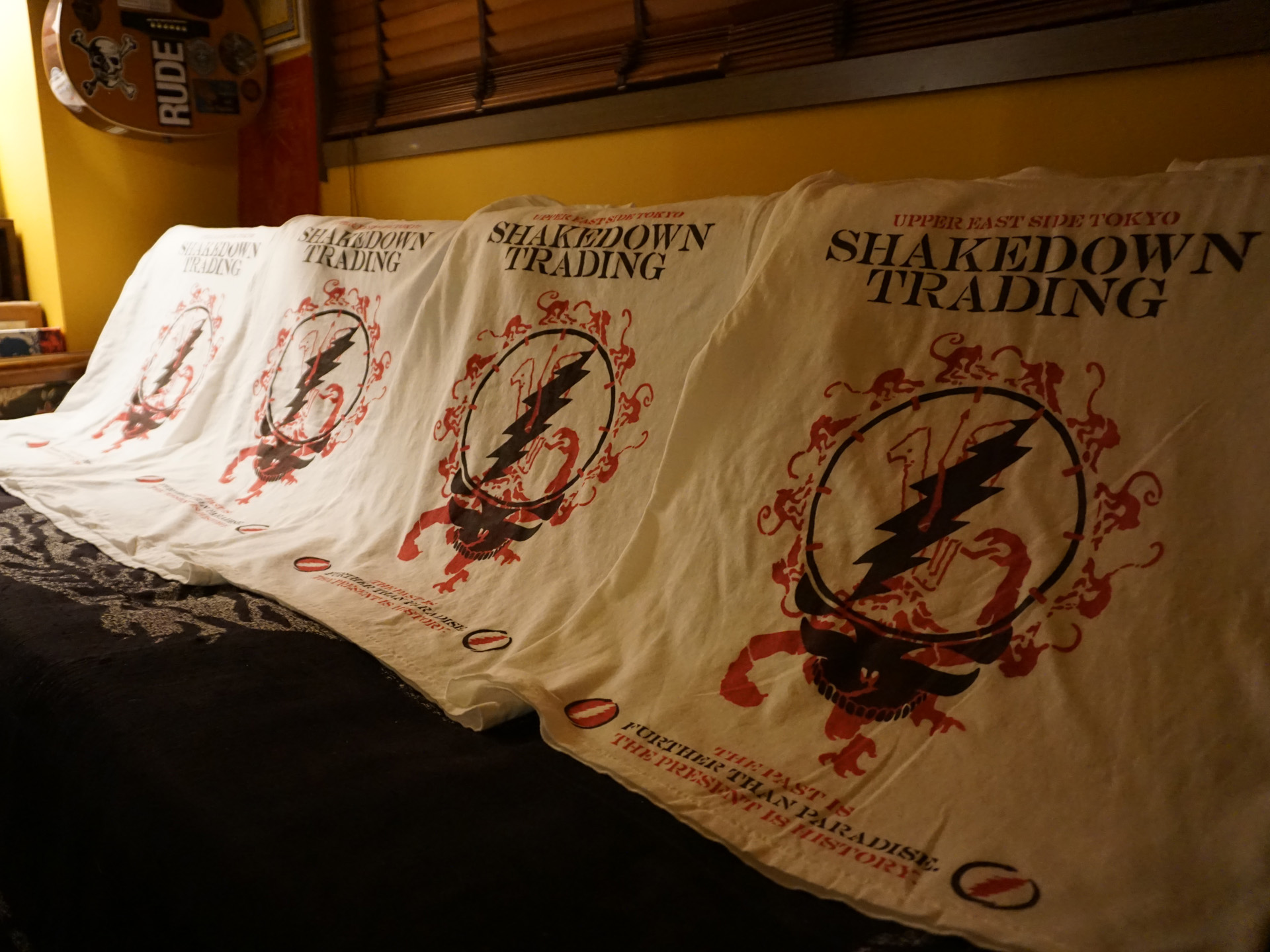 シェイクダウントレーディング ニュートラル ステンシルTシャツ 12周年 SHAKEDOWNTRADING NEUTRAL STENCIL 12TH