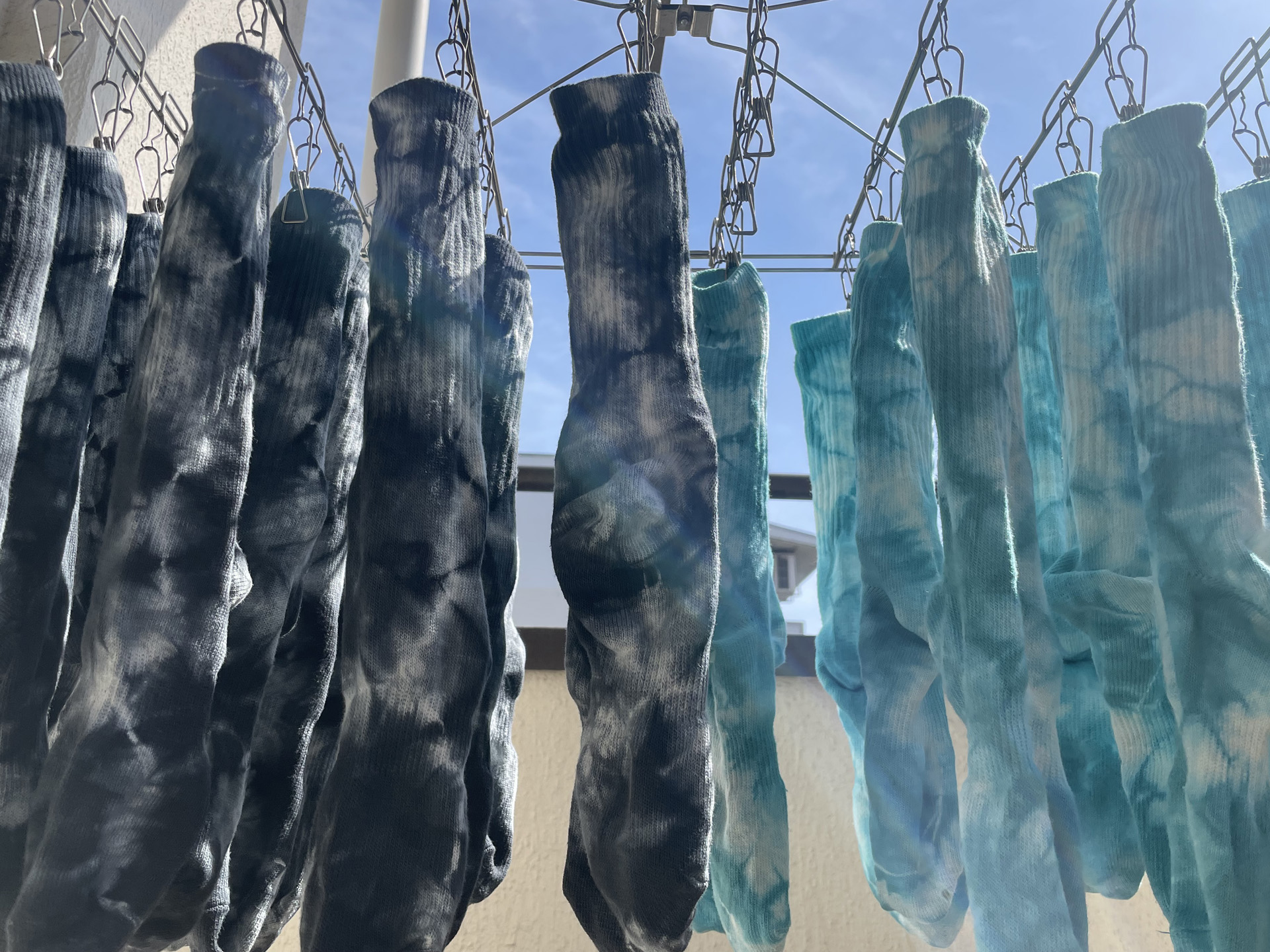 ニュートラル ソックス 靴下 タイダイ neutral socks tiedye