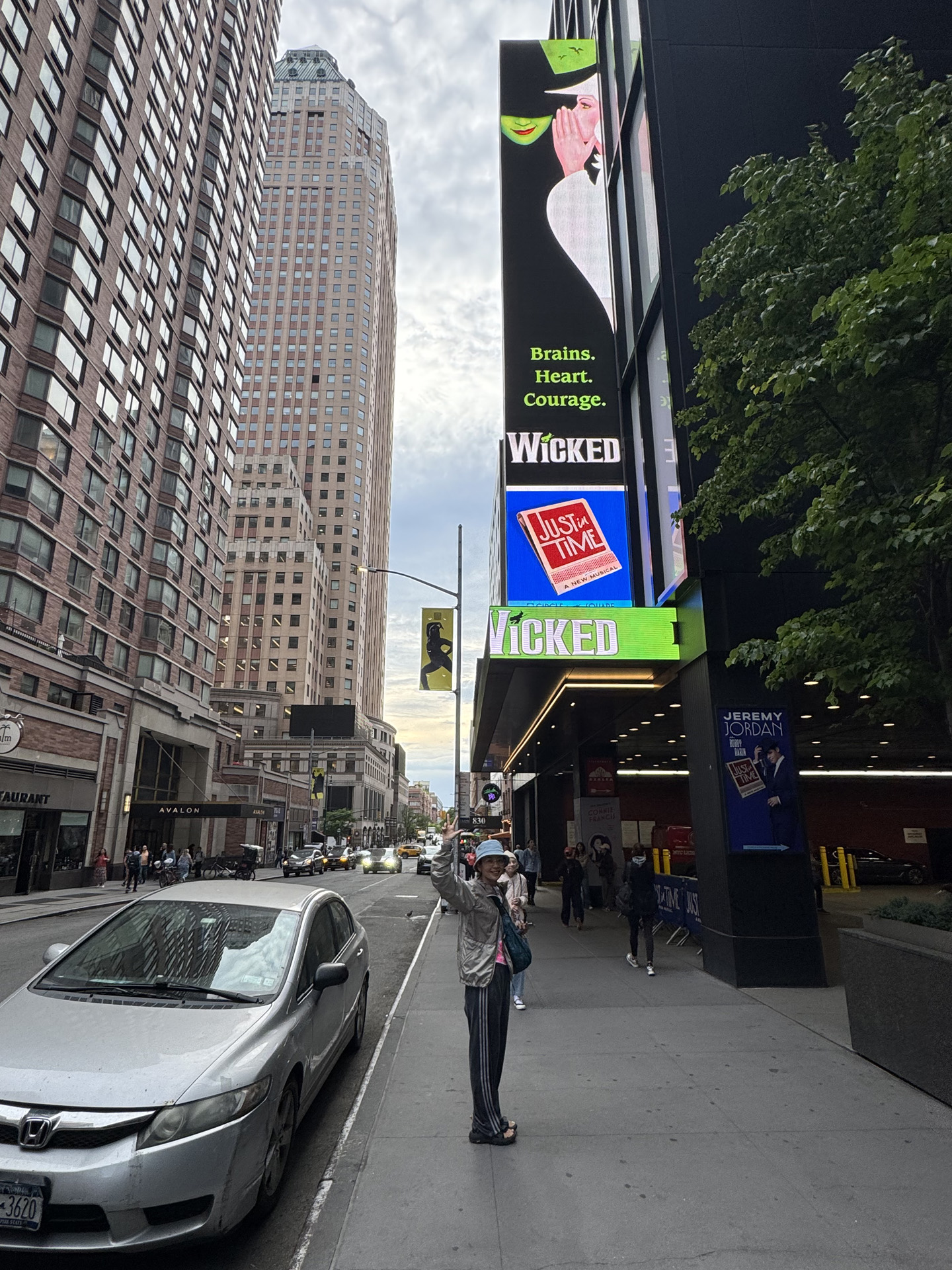 ウィキッド ブロードウェイ ニューヨーク マンハッタン wicked Broadway newyork manhattan