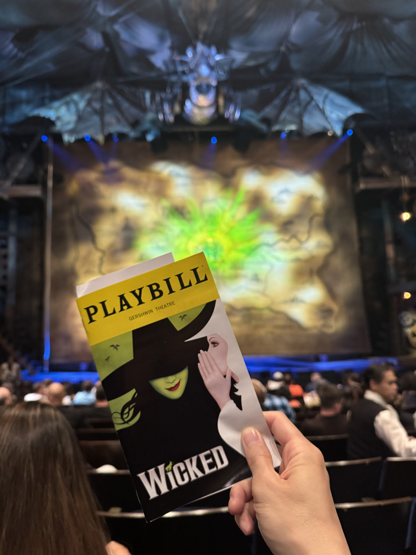 ウィキッド ブロードウェイ ニューヨーク マンハッタン wicked Broadway newyork manhattan