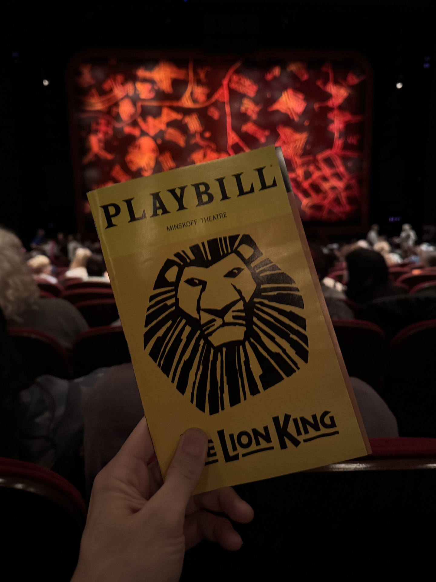 ライオンキング ブロードウェイ ニューヨーク マンハッタン lionking Broadway newyork manhattan