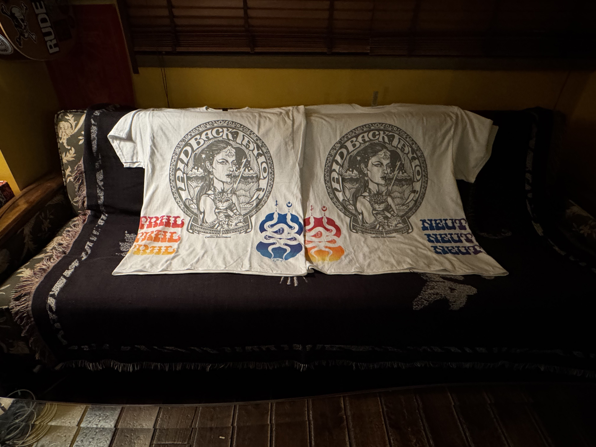 ニュートラル ステンシル Tシャツ レイドバックテイラー 仙台 neutral stencil tshirt laidbacktaylor sendai