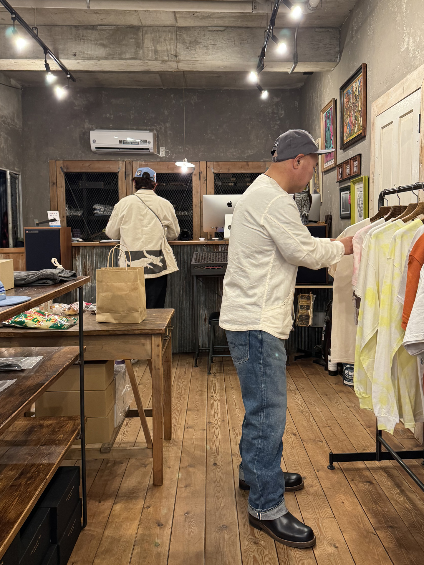 レイドバックテイラー ニュートラル ステンシルTシャツ 仙台 laidbacktaylor neutral stenciltshirts