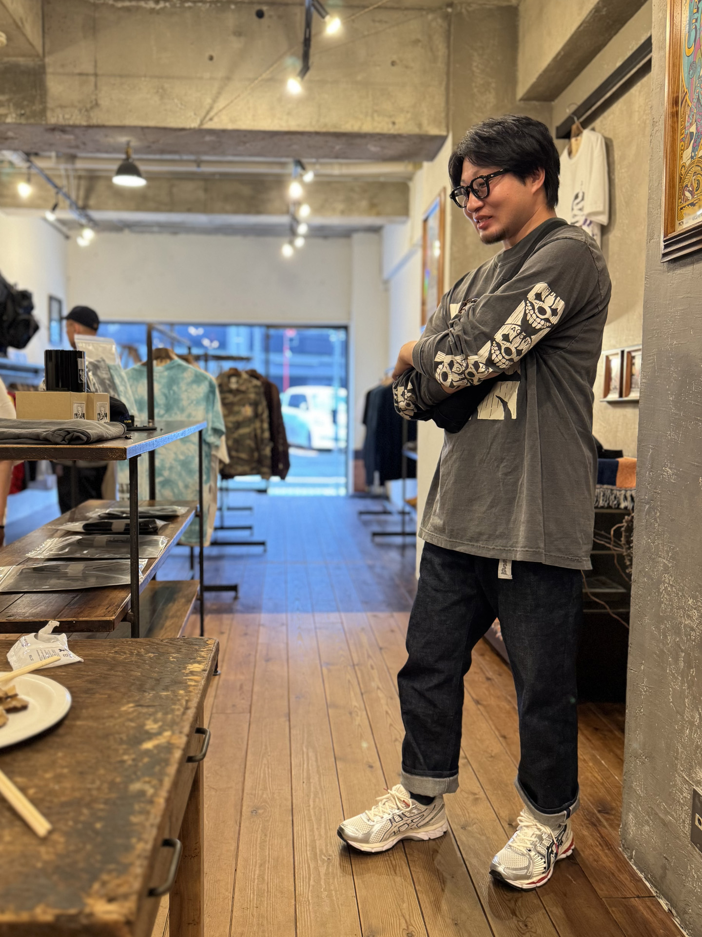 レイドバックテイラー ニュートラル ステンシルTシャツ 仙台 laidbacktaylor neutral stenciltshirts
