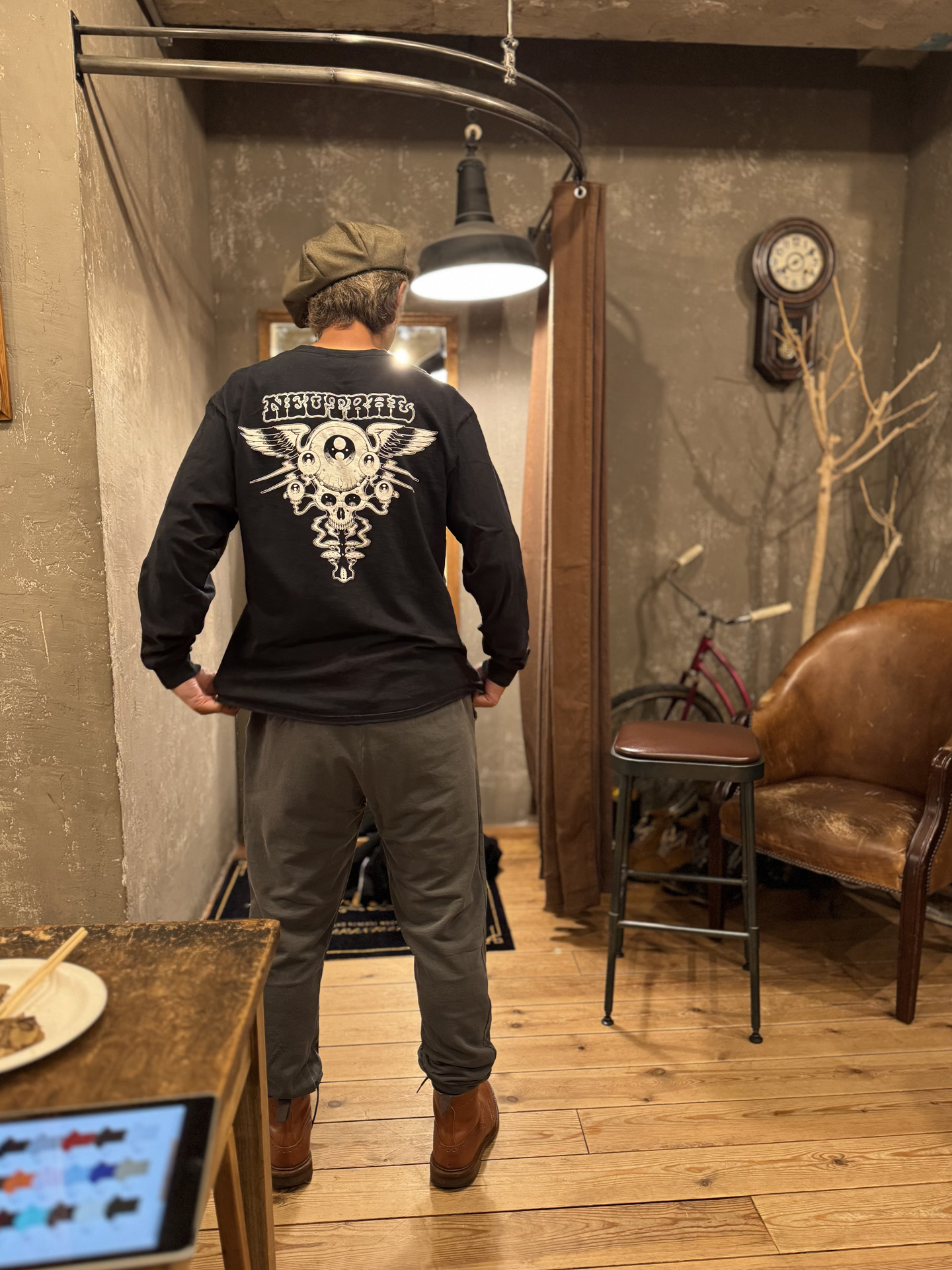 レイドバックテイラー ニュートラル ステンシルTシャツ 仙台 laidbacktaylor neutral stenciltshirts