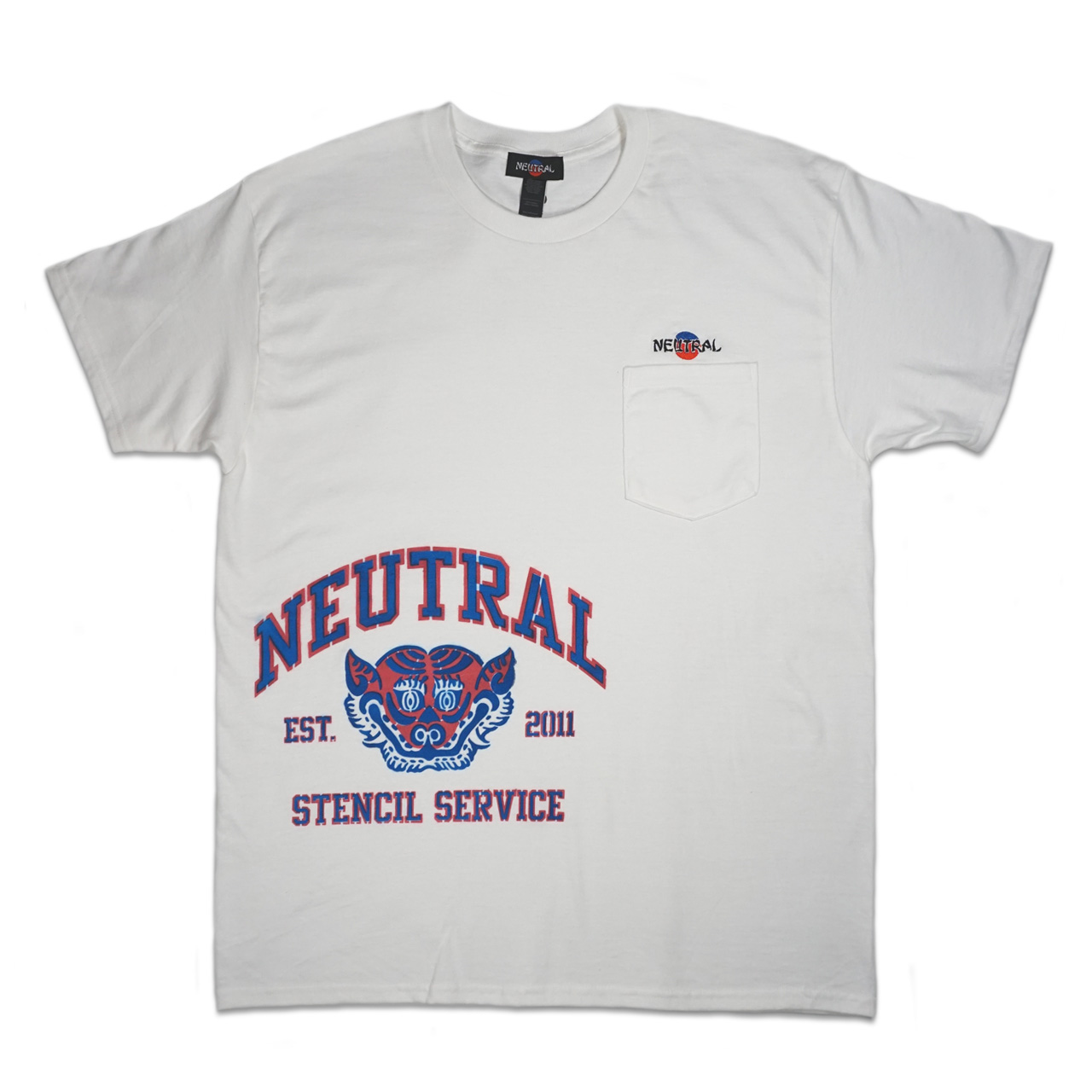 ニュートラル ステンシルTシャツ 15周年 NEUTRAL STENCILTSHIRT THE15ANNIVERSARY