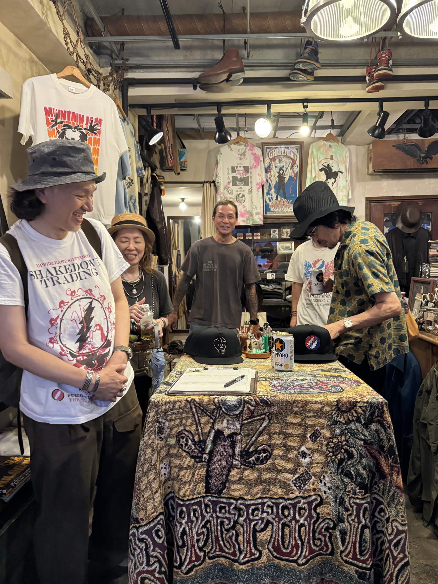 ニュートラル シェイクダウントレーディング ステンシルTシャツ タイダイ neutral shakedowntrading stencil tiedye