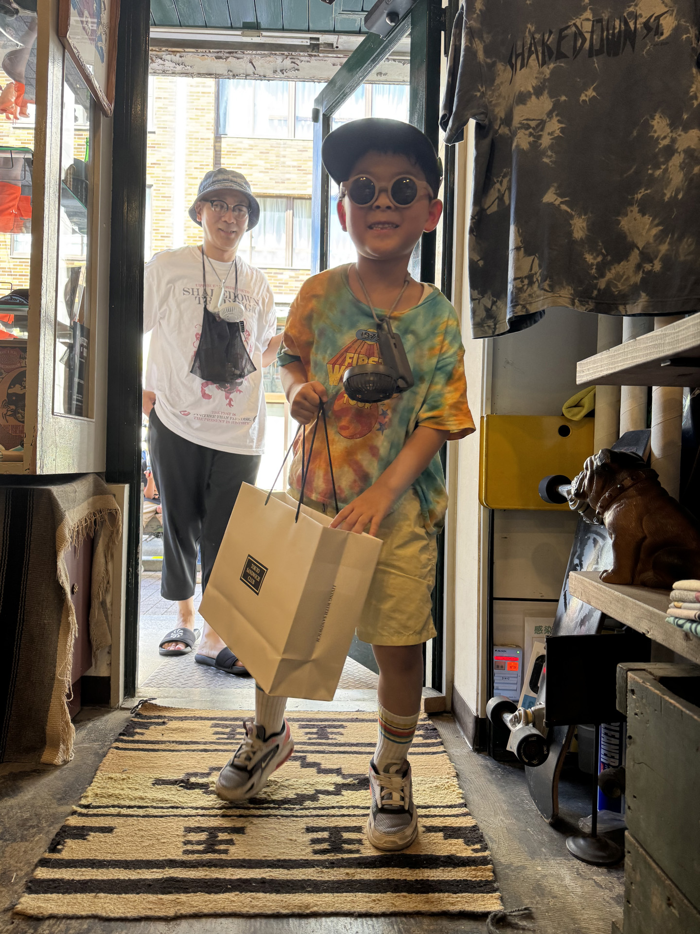 ニュートラル シェイクダウントレーディング ステンシルTシャツ タイダイ neutral shakedowntrading stencil tiedye