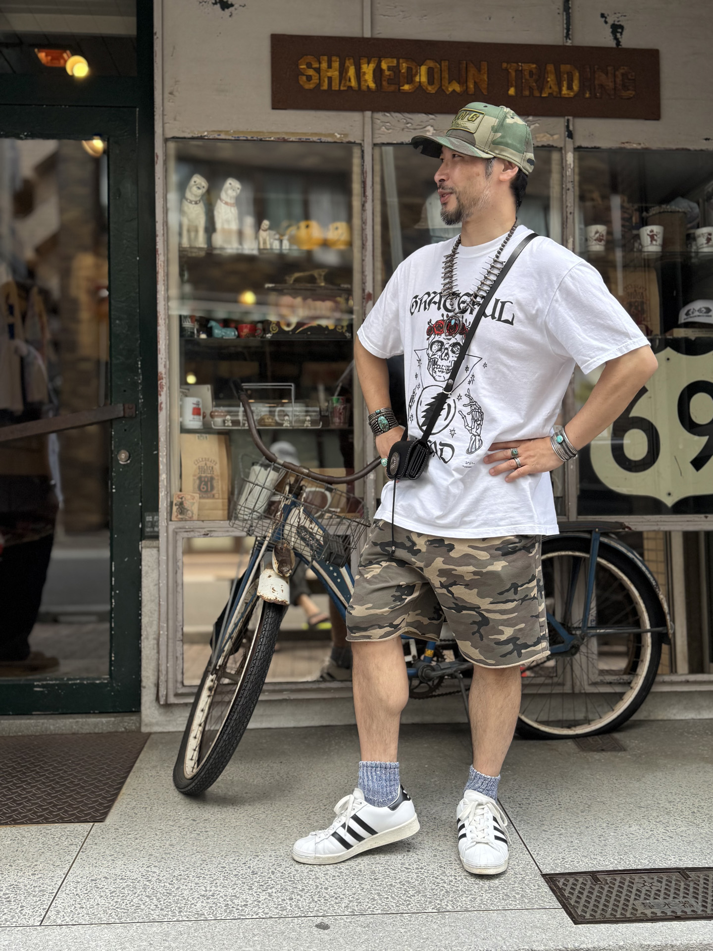 ニュートラル シェイクダウントレーディング ステンシルTシャツ タイダイ neutral shakedowntrading stencil tiedye