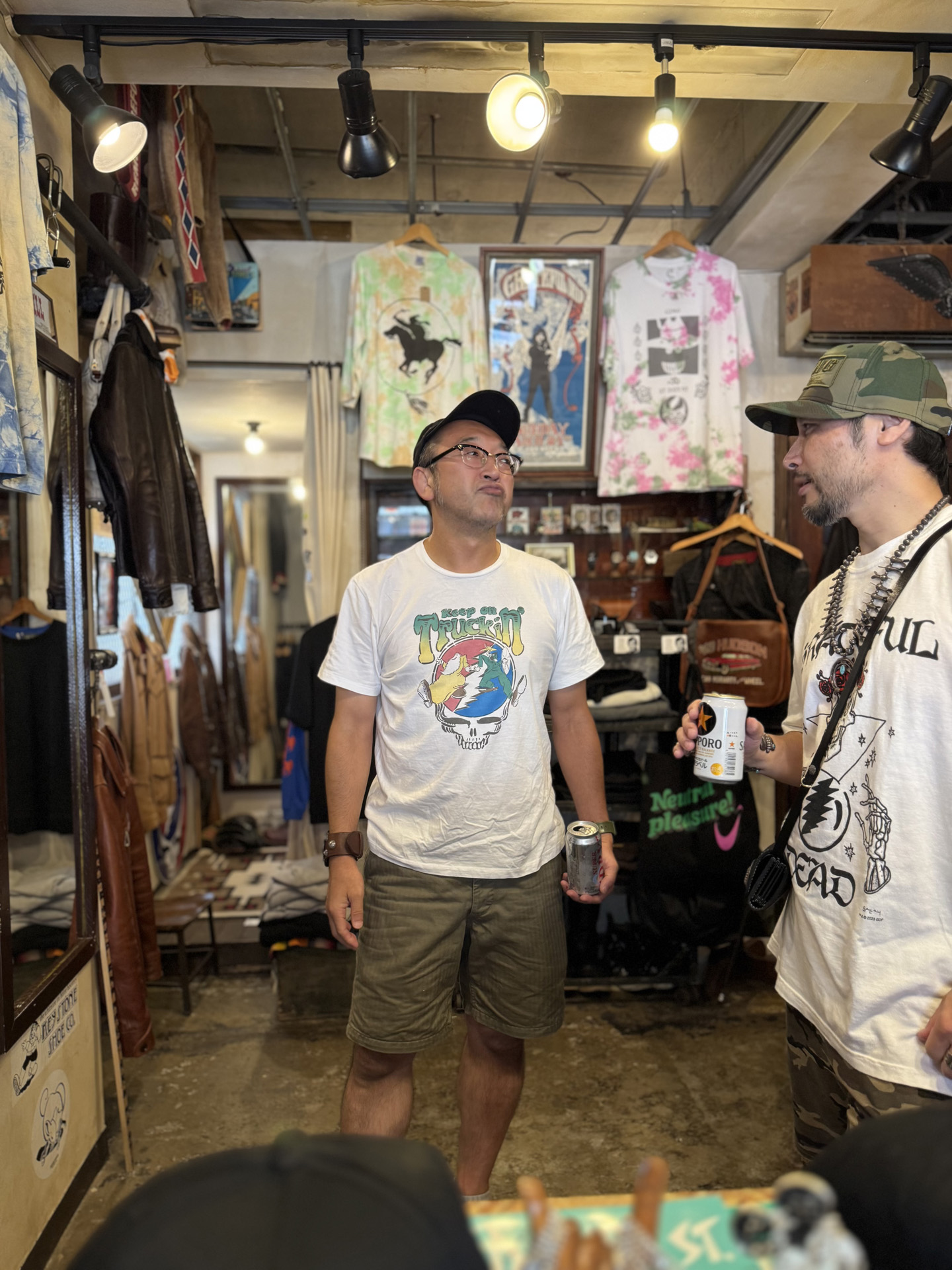 ニュートラル シェイクダウントレーディング ステンシルTシャツ タイダイ neutral shakedowntrading stencil tiedye