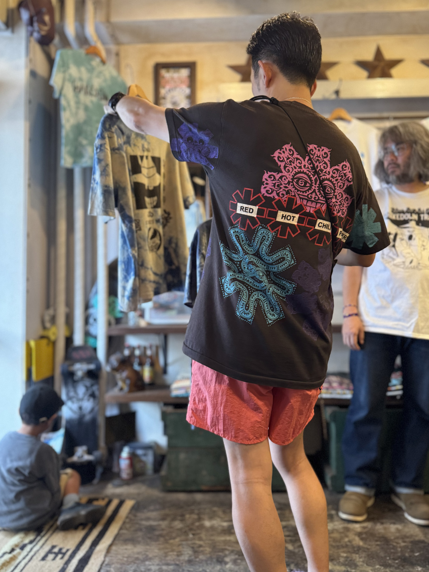 ニュートラル シェイクダウントレーディング ステンシルTシャツ タイダイ neutral shakedowntrading stencil tiedye
