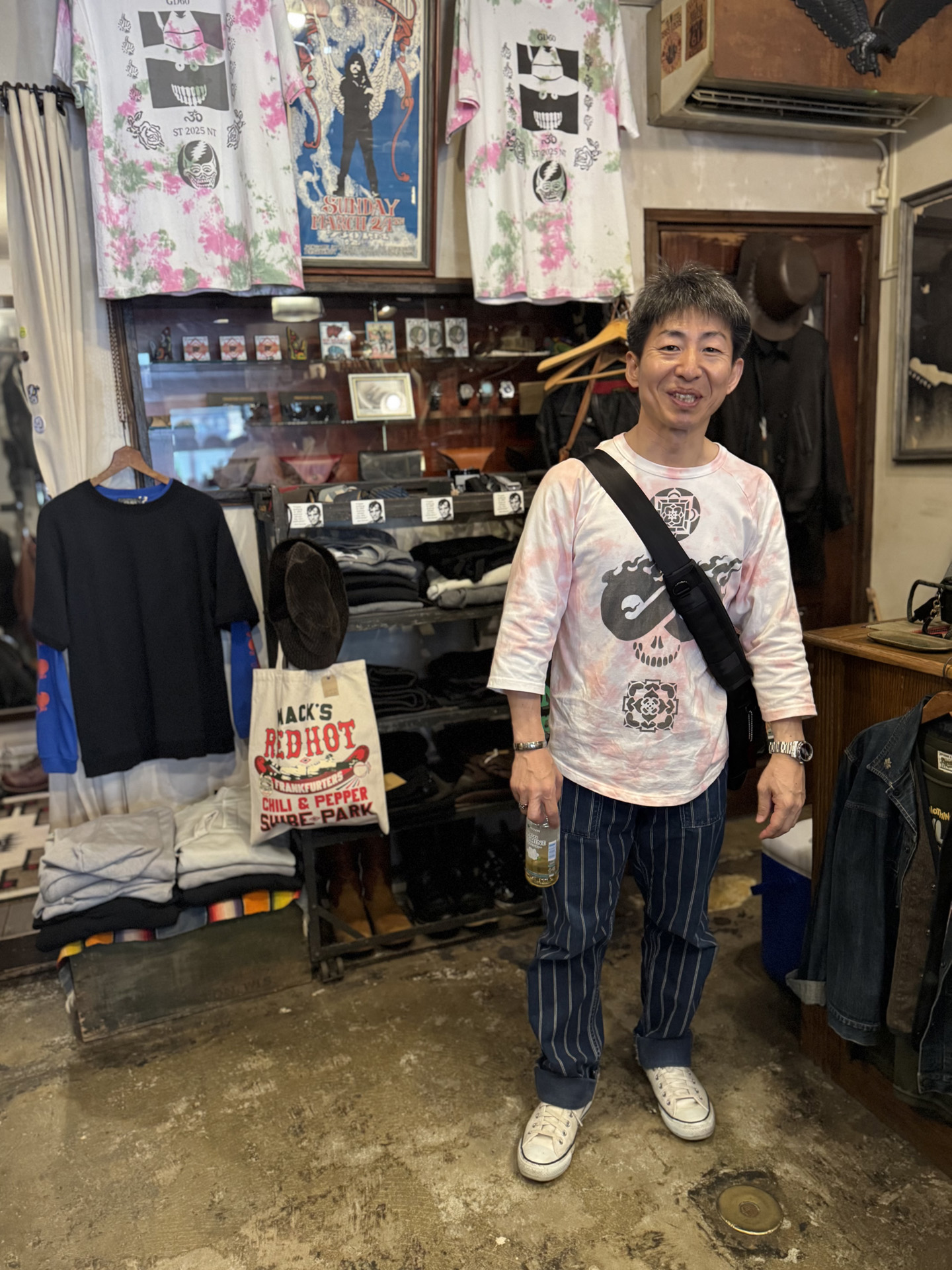 ニュートラル シェイクダウントレーディング ステンシルTシャツ タイダイ neutral shakedowntrading stencil tiedye