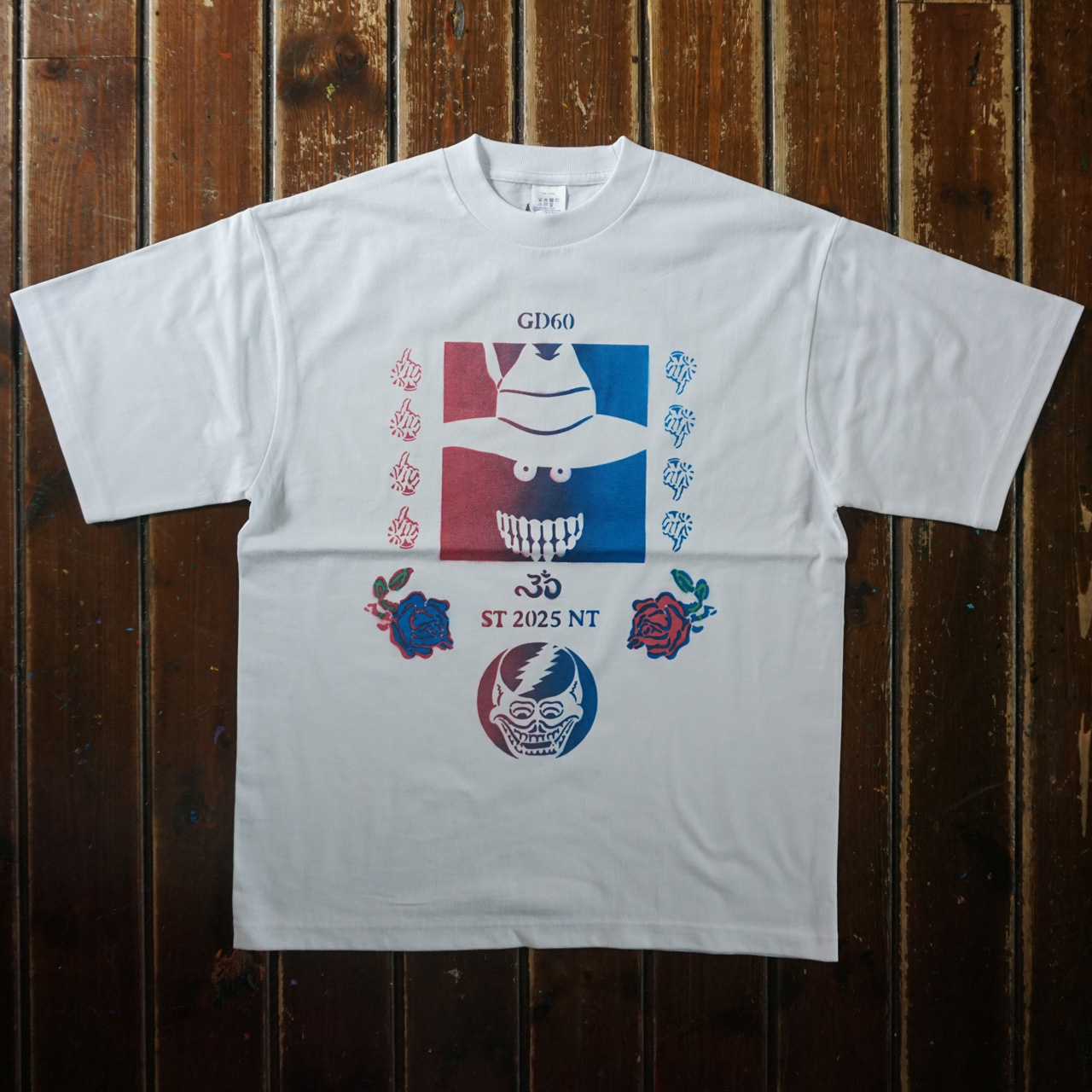 シェイクダウントレーディング ニュートラル ステンシルTシャツ shakedowntrading neutral steciltshirt