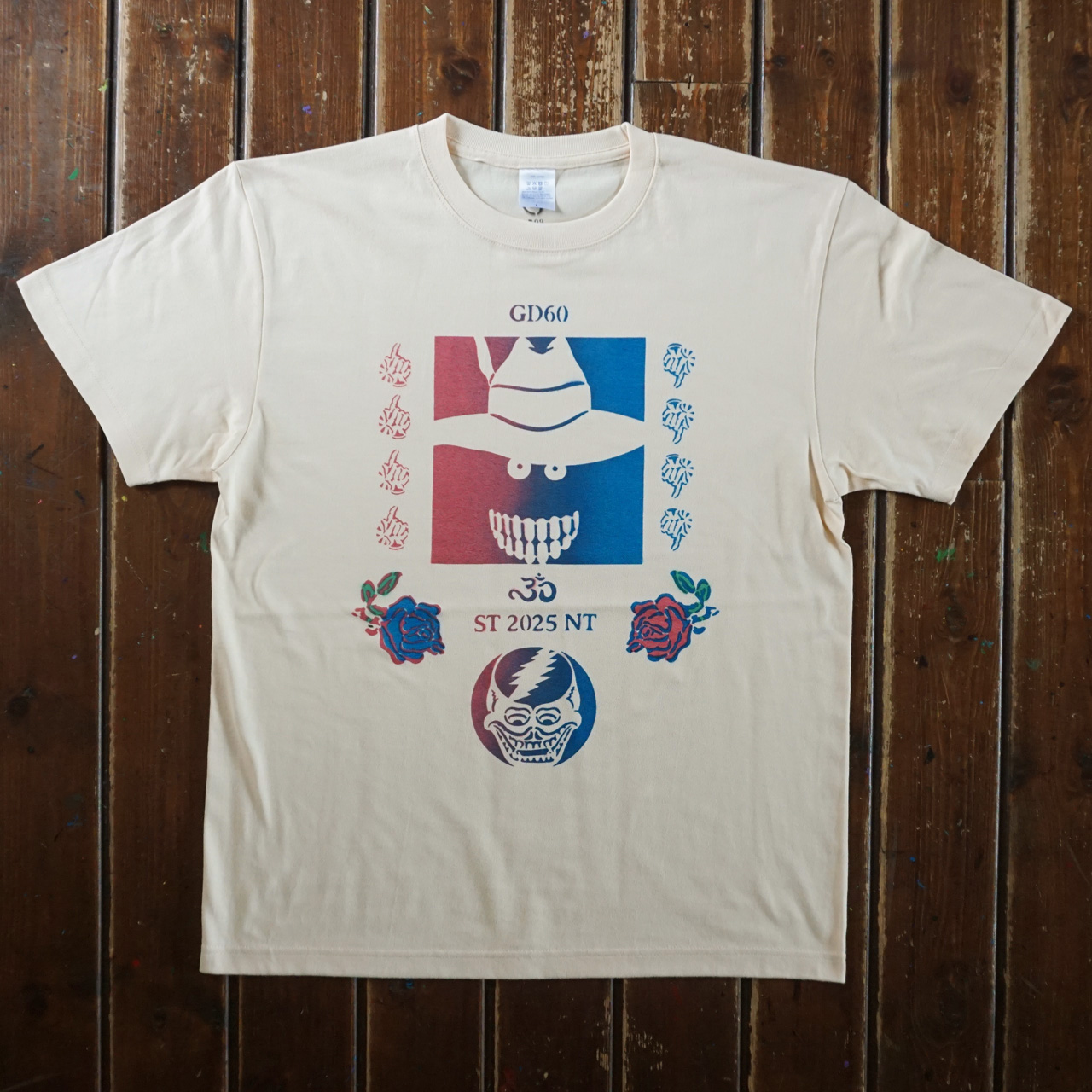 シェイクダウントレーディング ニュートラル ステンシルTシャツ shakedowntrading neutral steciltshirt