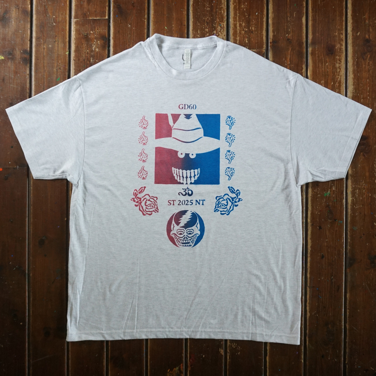 シェイクダウントレーディング ニュートラル ステンシルTシャツ shakedowntrading neutral steciltshirt