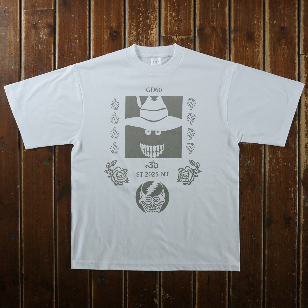 シェイクダウントレーディング ニュートラル ステンシルTシャツ shakedowntrading neutral steciltshirt