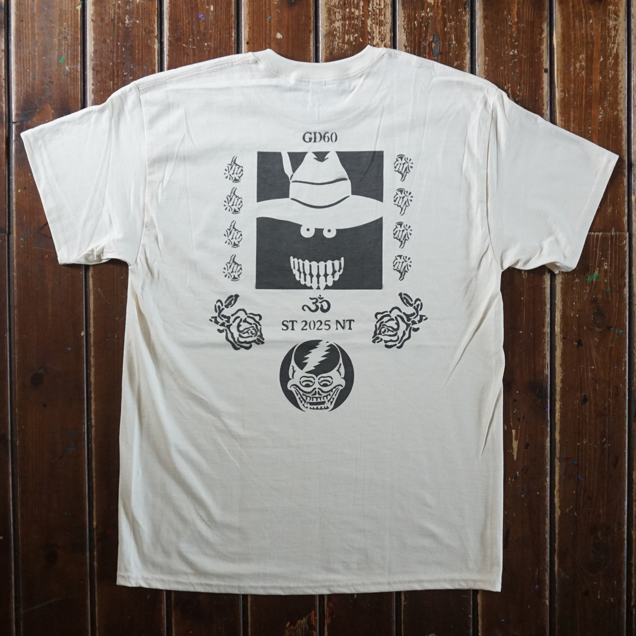 シェイクダウントレーディング ニュートラル ステンシルTシャツ shakedowntrading neutral steciltshirt