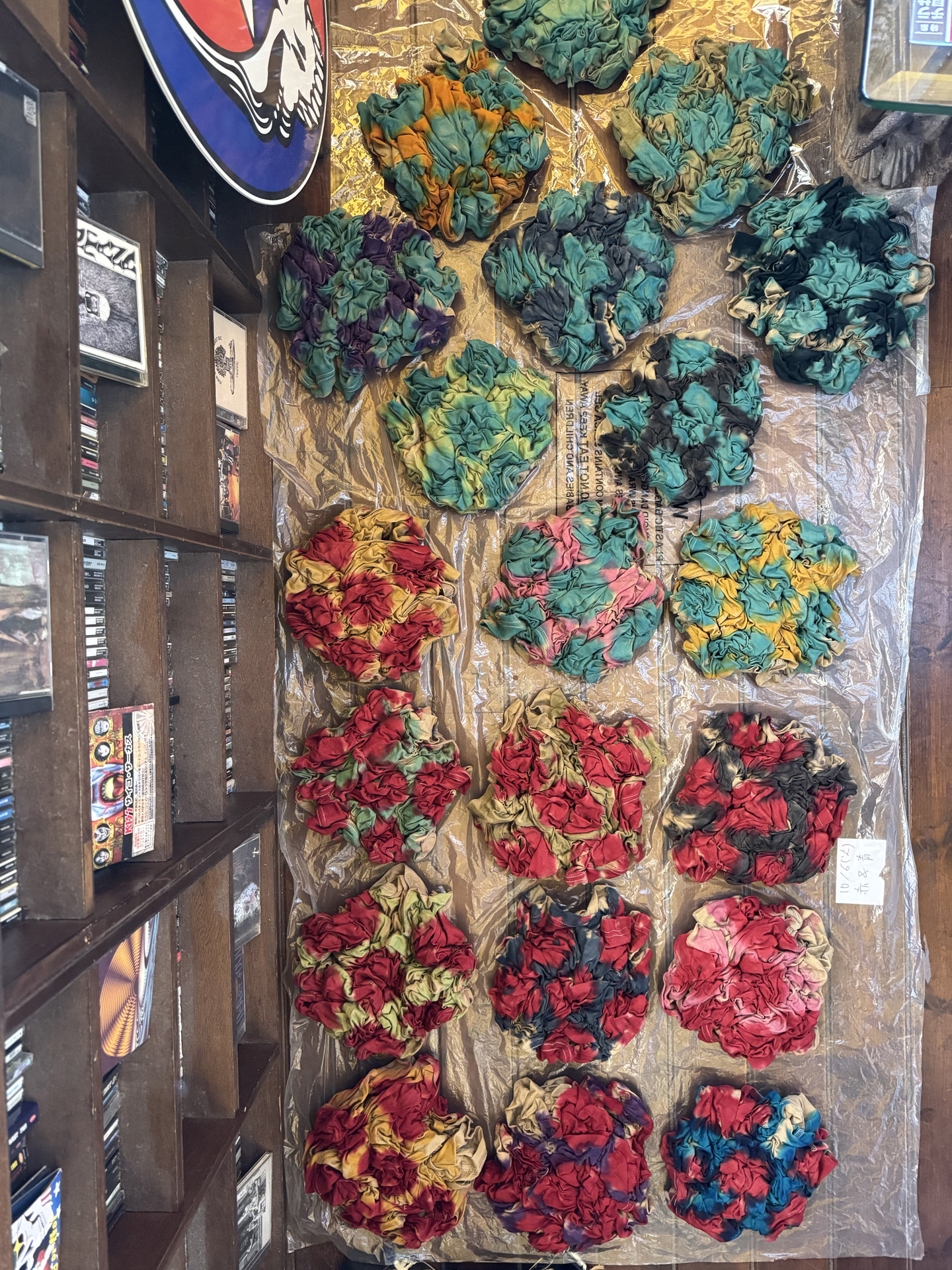 AGAWA アガワ 自作シール ニュートラル neutral タイダイ tiedye