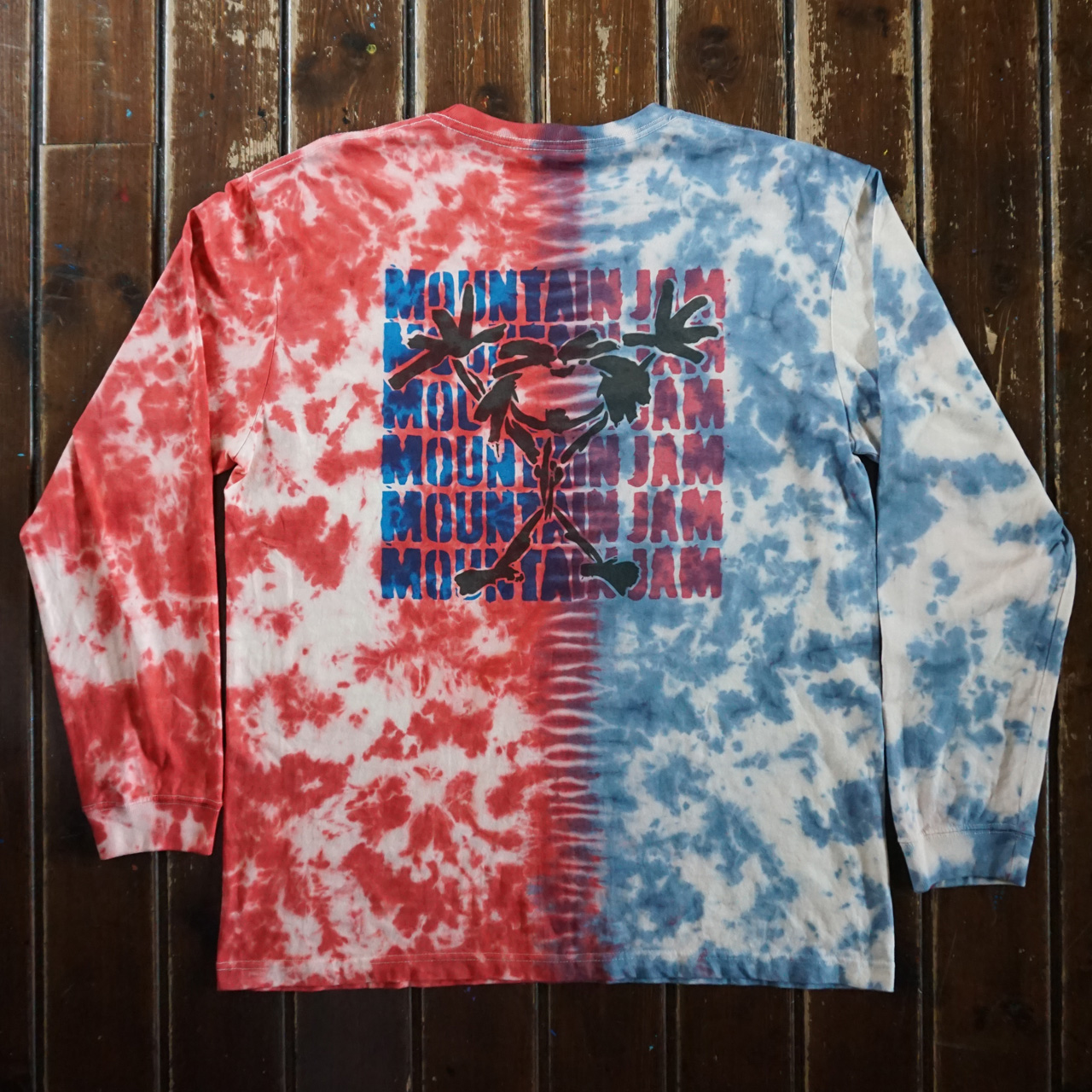 シェイクダウントレーディング ニュートラル ステンシルTシャツ タイダイshakedowntrading neutral steciltshirt tiedye