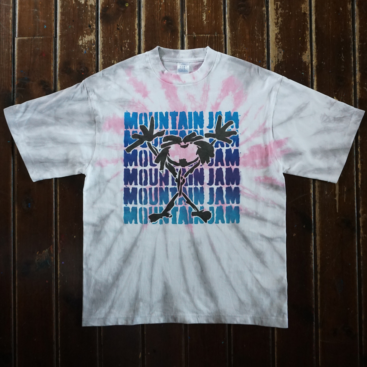 シェイクダウントレーディング ニュートラル ステンシルTシャツ タイダイshakedowntrading neutral steciltshirt tiedye