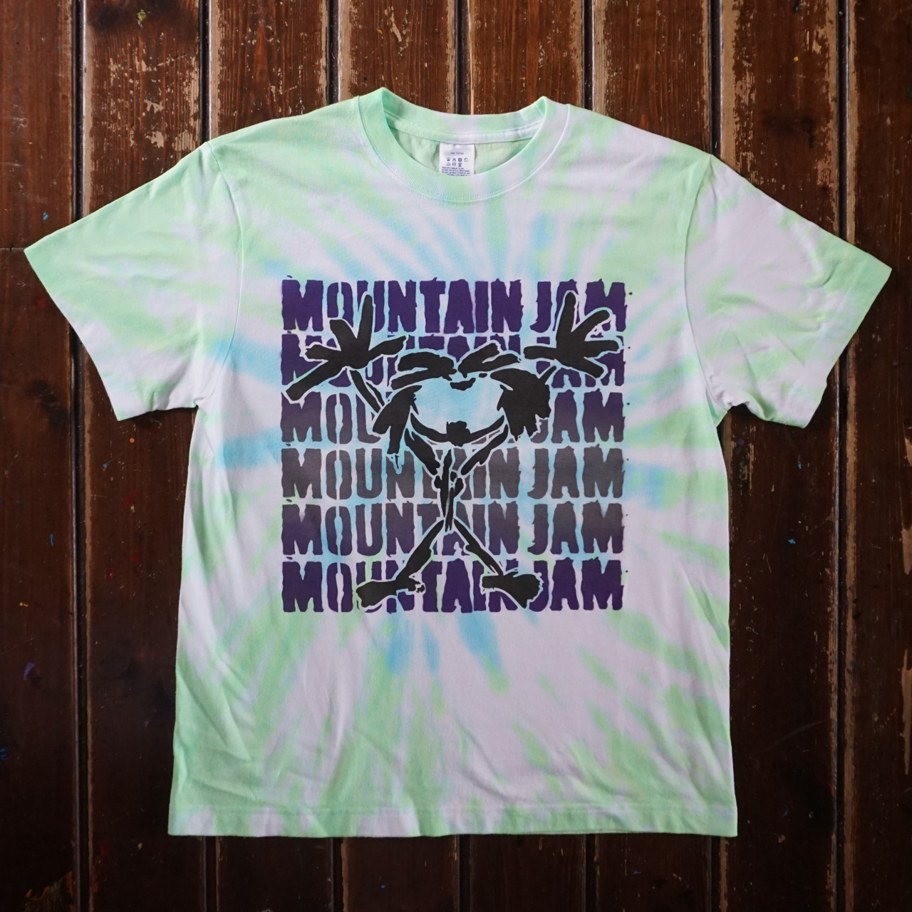 シェイクダウントレーディング ニュートラル ステンシルTシャツ タイダイshakedowntrading neutral steciltshirt tiedye