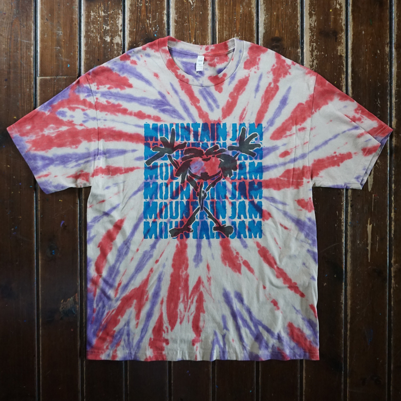 シェイクダウントレーディング ニュートラル ステンシルTシャツ タイダイshakedowntrading neutral steciltshirt tiedye