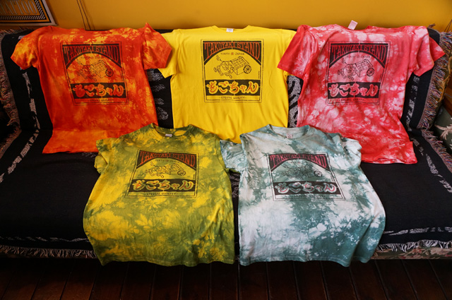 たこ焼き屋をごちゃんのneutral（ニュートラル）作成stencil t-shirt（ステンシル Tシャツ）の画像