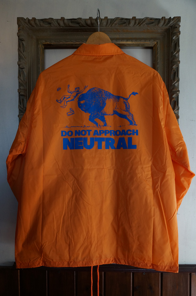 NEUTRAL COACH JACKET “BUFFALO” ニュートラル コーチジャケット バッファロー