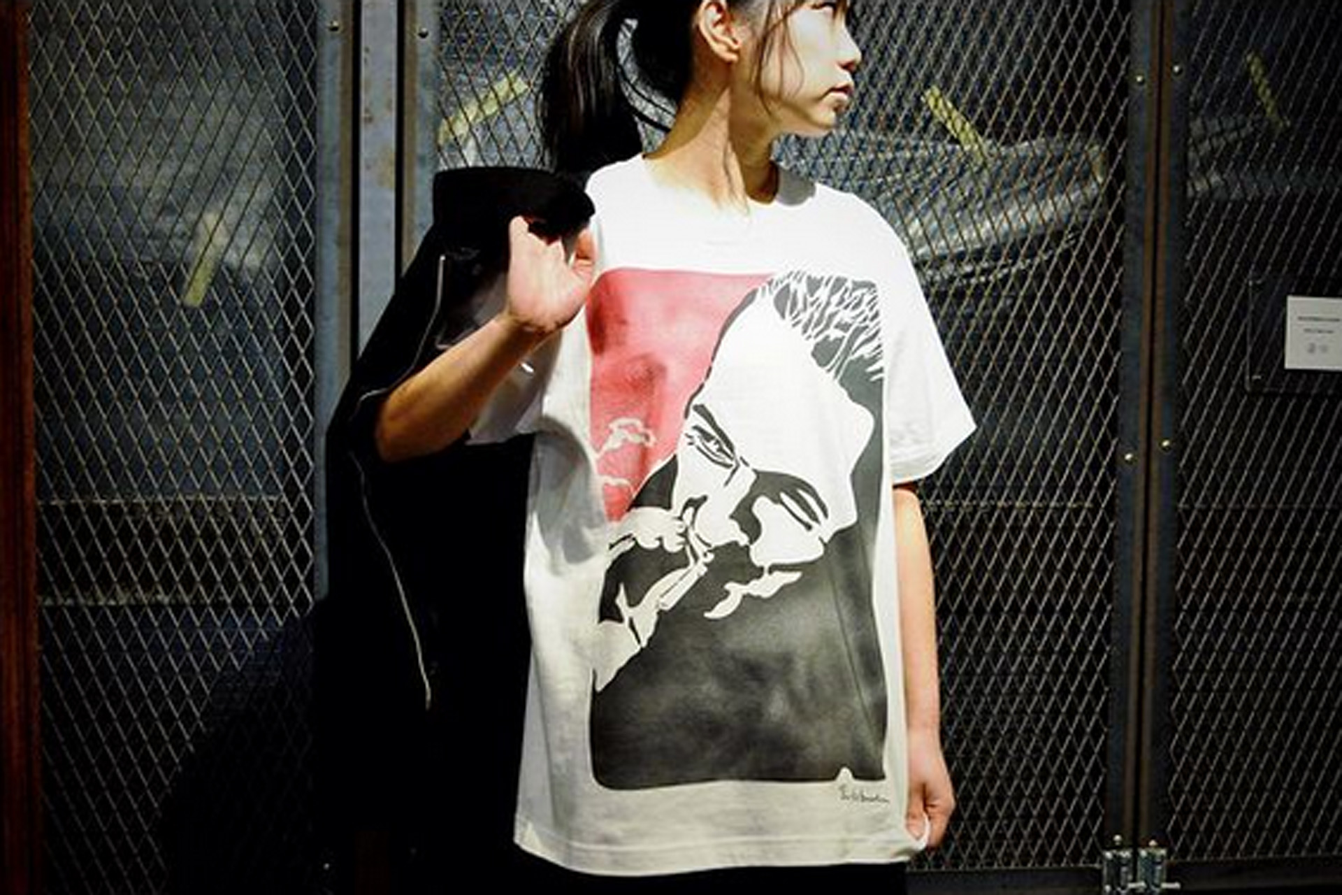 菊地昇 shokikuchi ルードギャラリー rudegallery ニュートラル neutral ステンシルTシャツ