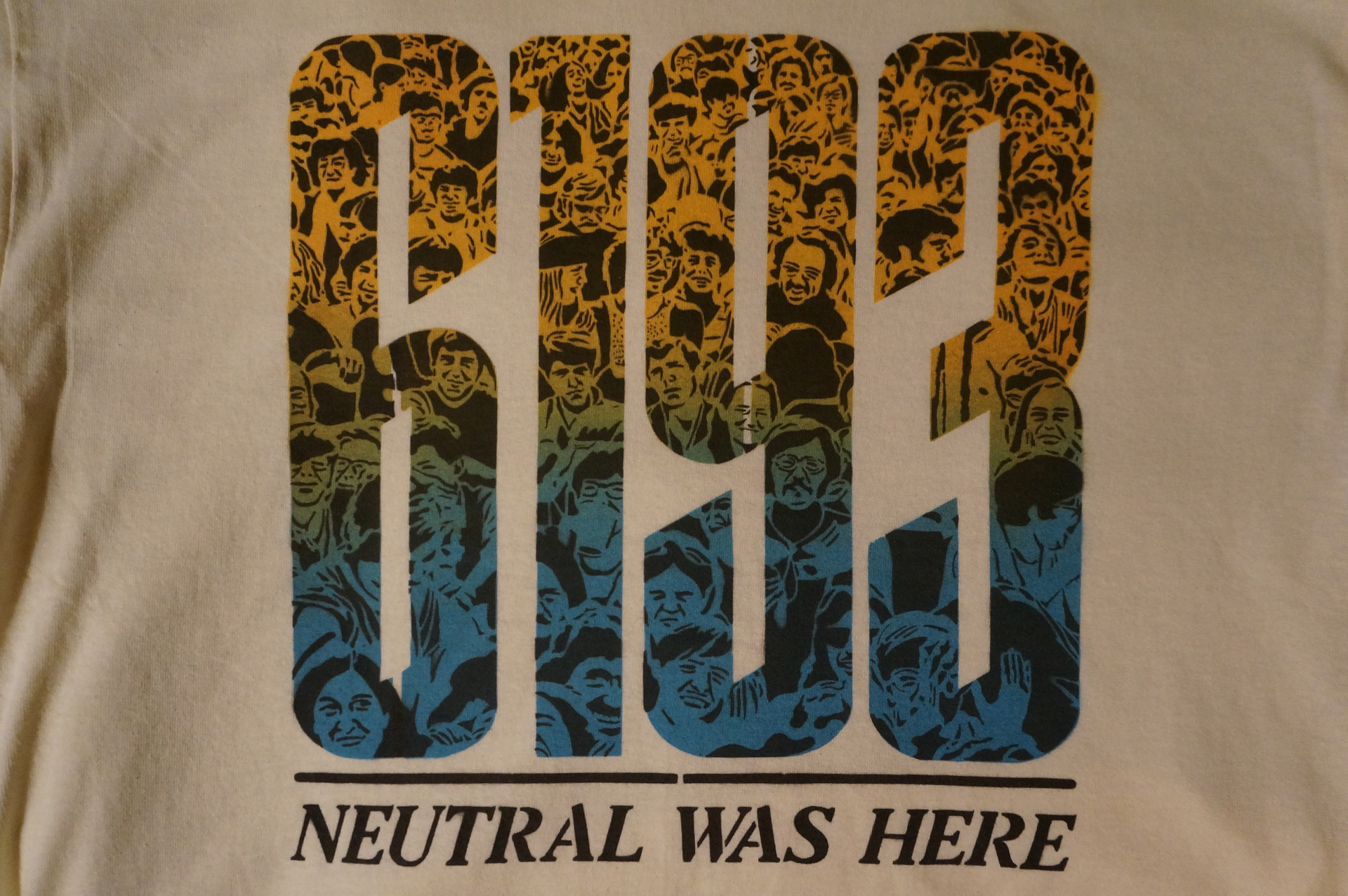 ニュートラル ステンシルTシャツ NEUTRAL THE6193 ルードギャラリー RUDEGALLERY