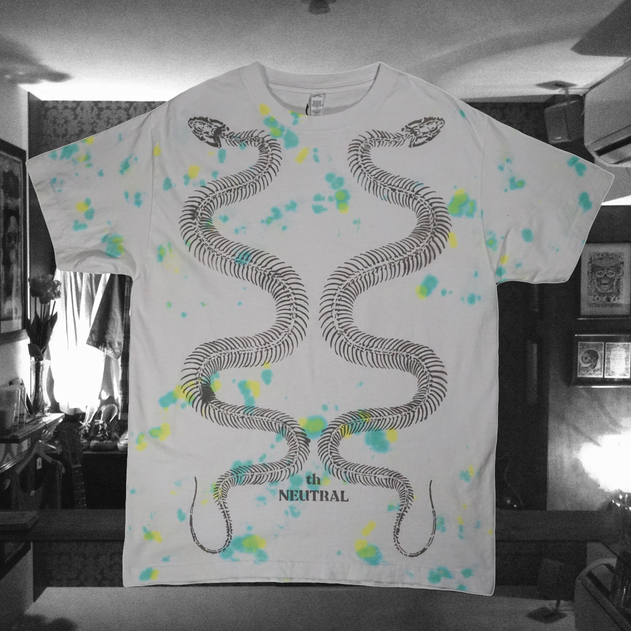 ニュートラル ステンシル タイダイ Tシャツ 11周年 neutral stencil tiedye tshirt