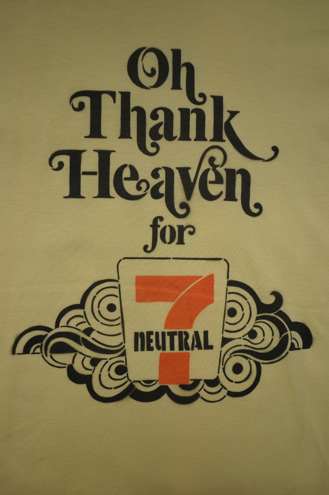 neutral（ニュートラル） 7周年 ステンシルtシャツ