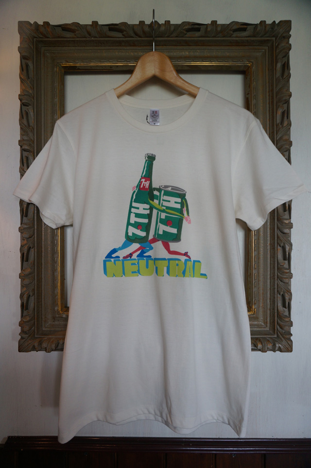 neutral（ニュートラル） 7周年 ステンシルtシャツ