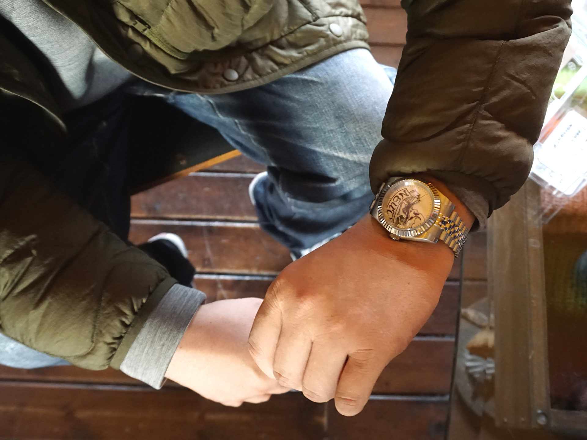 ニュートラル ガクレ 腕時計 neutral gakure watch